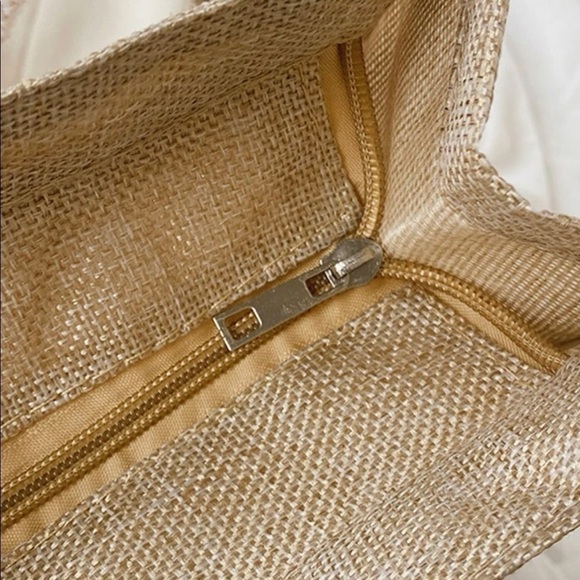 Hello Weekend Tassel Canvas Mini Tote Bag - Picture 6 of 12